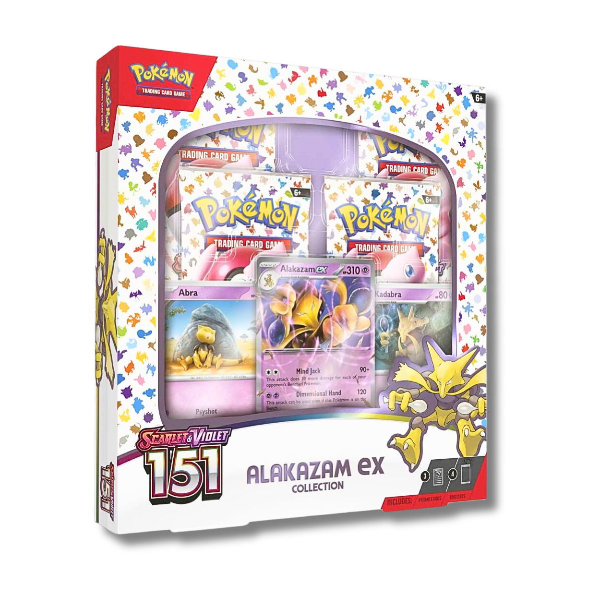 Pokemon 151 Alakazam EX Box