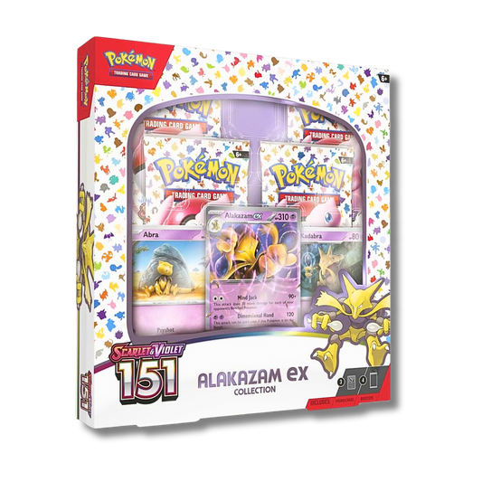 Pokemon 151 Alakazam EX Box