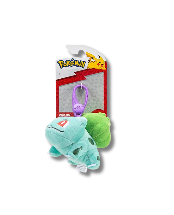 Pokémon Clip-On Pluche - Bulbasaur