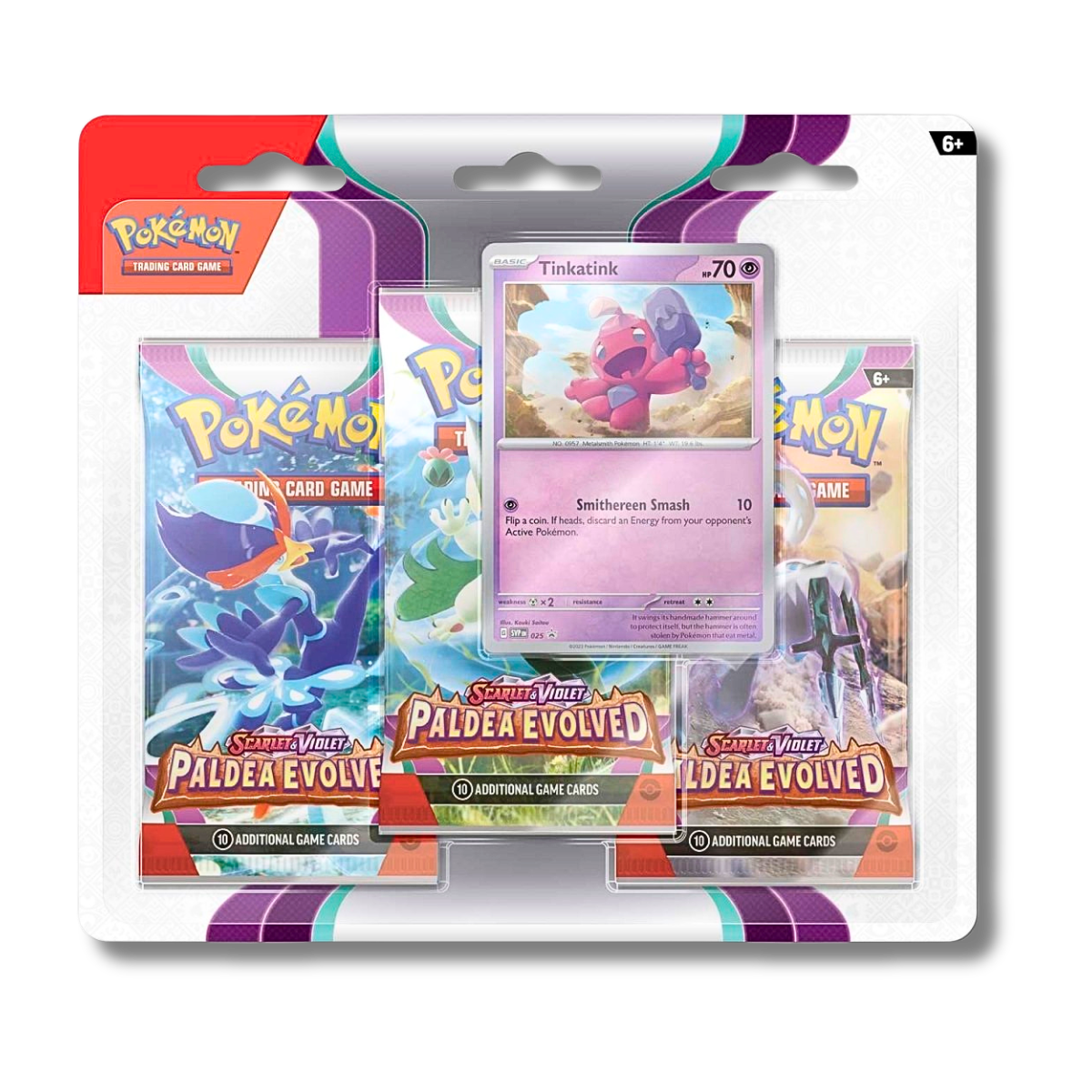 Pokémon Paldea Evolved 3-Pack Blister