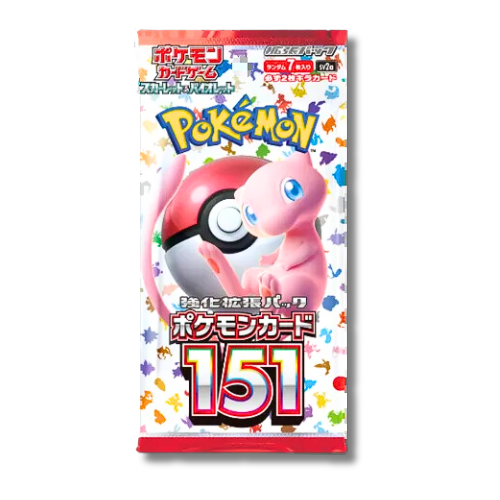 Pokémon 151 Japanse Booster Pack